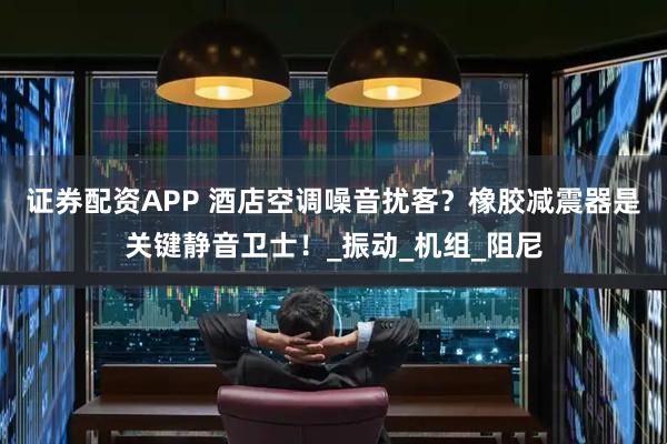 证券配资APP 酒店空调噪音扰客？橡胶减震器是关键静音卫士！_振动_机组_阻尼